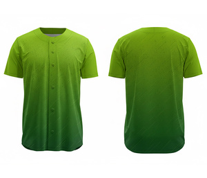 Proveedor Mayorista de Camisetas de Béisbol Sublimadas de Primera Calidad con Logotipo y Números Personalizados |   Béisbol de Poliéster Transpirable - Product Image 3