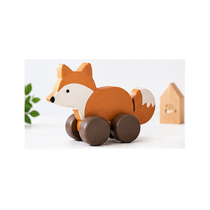 Tren de Juguete de Madera con Bloques Coloridos, Juego de Construcción Ecológico para Habitación Infantil - Product Image 3