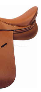 Silla de Montar Inglesa de Cuero Genuino Premium, Silla Ecuestre Profesional, Ligera, Duradera y Cómoda para Saltos - Product Image 3