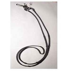 Sier Tone 16mm cuero duradero riendas tapón hebilla latón ajuste PVC equipo para equitación rango ecuestre internacional - Product Image 5