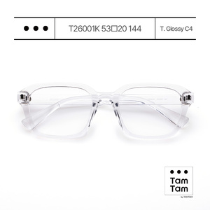 แว่นตาทรงสี่เหลี่ยมโปร่งใส Tam Tam Full Rim Unisex T26001K 53 20 น้ำหนักเบา แก้ไขการมองเห็น ป้องกันแสงสีฟ้า น้ำหนักเบา - Product Image 1