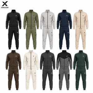 Conjuntos Deportivos X Sports City para Hombre, Personalizados, Corte Ajustado y Estilo Cargo, 100% Algodón, Calidad Premium, OEM/ODM, Rendimiento, Comodidad, Estilo, Felpa Suave - Product Image 1