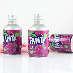 Fanta Grape Edición Japón 24x300ml Latas Metálicas 0g Grasa Saturada Para Consumidores Conscientes de la Salud del Corazón Distribución al por Mayor - Product Image 1
