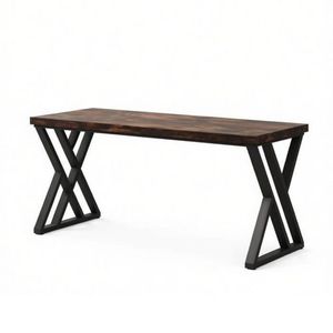 Scrivania da ufficio rustica regolabile con piedini 29,52x55,12x23,62 pollici - Product Image 2