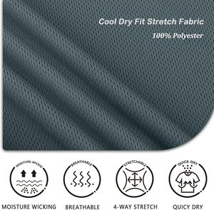 High Quality Custom Mens for Shirt Spandex/Polyester Fabric Quick Dry Breathable Short Sleeve Business Casual Golf Uniform - Product Image 5