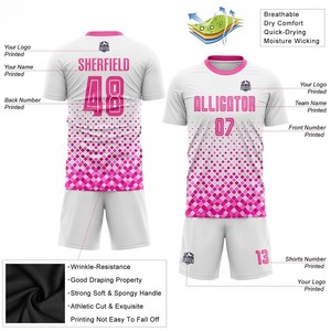 Maillot de football respirant à manches courtes 100 % polyester de haute qualité pour adulte unisexe, coloris Rouge, Noir, Jaune, Gris et Bordeaux 2026 - Product Image 1
