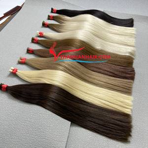 NEW Collection Bulk Straight Human Hair Extensions Trendy Color Ash Cuticle Aligned Raw Hair Vietnamese Hair Shipping <b>Now</b> - Product Image 4