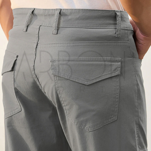 Pantalones Cargo de Algodón Ligeros, Cómodos, de Nueva Llegada, a la Moda, Hechos a Medida, de Corte Relajado, con Bolsillos Insertables, Servicio OEM ODM - Product Image 6