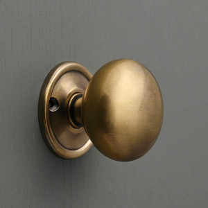 Paire de poignées de porte de style victorien traditionnel, serrure à mortaise de style antique, quincaillerie vintage - Product Image 3