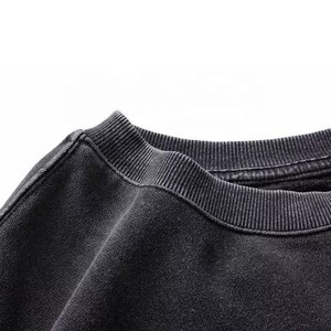 Sudadera de Forro Polar Barata para Hombre, Cuello Redondo, Venta al por Mayor, Color Sólido, Mangas Largas, Logotipo Personalizado, Sudaderas Básicas para Hombre - Product Image 1