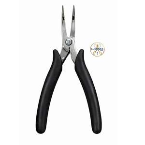 Alicates de punta curva GodHand Le-Dio, hechos en Japón #   GH-LDP-140-M - Product Image 1