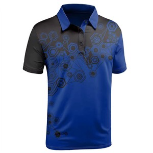 เสื้อโปโลแห้งเร็ว UPF 50 โพลีเอสเตอร์ 100% สำหรับตกปลาและกอล์ฟ แขนสั้น ขายส่งระดับมืออาชีพ - Product Image 6