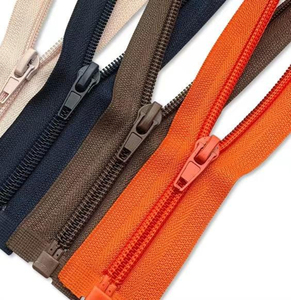 Cremallera de nailon de doble vía, cremalleras en espiral multicolor para bolsas de ropa, accesorios de costura y manualidades - Product Image 6