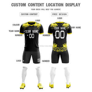 Wholesale New Design in Multiple <b>Colour</b> Football Jersey Customize Printing 100%Ployester Fabric Slim Fit Low MOQ Soccer Uniform - Product Image 3