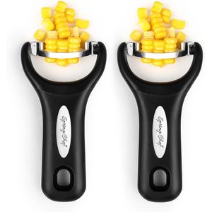 Pelador de Maíz de Acero Inoxidable Duradero, Herramienta Eficiente para Quitar Granos, Fácil de Usar, Desgranador de Mazorcas para Cocinar - Product Image 1
