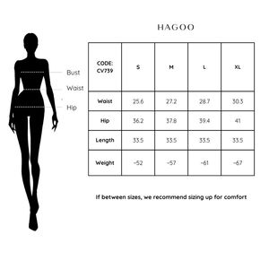 CV739 Jupe midi évasée taille haute pour femme, avec fente, adaptée au travail, marque privée, fournisseur - Product Image 5