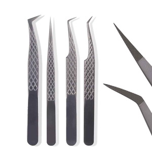 Pince à épiler pour cils personnalisée à marque privée, légère, produit très demandé avec pointe fine, prix raisonnables - Product Image 2