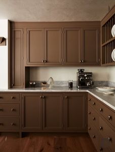 ตู้ครัวสำเร็จรูปไม้จริงทันสมัยจากโรงงานซันยางเวียดนาม แผ่นไม้อัด บานประตูเอ็มดีเอฟ ตู้แบบโมดูลอเนกประสงค์ - Product Image 3