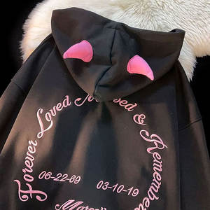 Sudaderas con Capucha Personalizables de Alta Calidad, 420 Gramos, 100% Algodón Terry, Estampado Puff, Ropa Urbana para Hombre, Sudaderas Básicas de Algodón Mezclado - Product Image 5