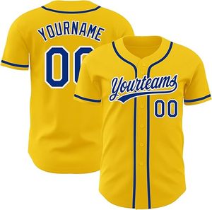 Maillot de baseball personnalisé bleu à manches courtes unisexe avec nom d'équipe 00, imprimé sérigraphié, respirant, coupe classique, vêtement pour adulte - Product Image 3