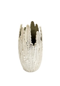 Pot de fleurs en aluminium, pot de fleurs vintage de luxe, personnalisé, rustique, doré, brun, texturé, vase en forme de larme, décoration pour la maison et le bureau - Product Image 5