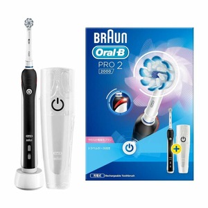 Cepillo de Dientes Eléctrico Recargable <span class=keywords><strong>Oral</strong></span> <span class=keywords><strong>B</strong></span> <span class=keywords><strong>Pro</strong></span> 2 <span class=keywords><strong>2000</strong></span> de Gran Valor con Temporizador e Indicador de Presión para un Cuidado Dental Doméstico Confortable - Product Image 5