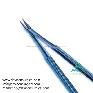 Ciseaux chirurgicaux en titane à micro-spring de 6 pouces (15 cm) avec pointes CVD – L'instrument chirurgical manuel essentiel - Product Image 3