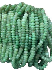 Cuentas de Crisoprasa Natural de Grado AAA, Multifacéticas, de Forma Lisa, Personalizadas, con Acabado Perfecto, Producto a Granel, Gema Hecha a Mano - Product Image 2