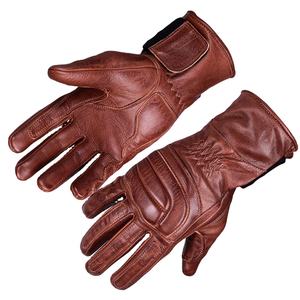 Gants de vélo en cuir d'hiver en gros d'usine |   Gants de cyclisme thermiques/isolés à doigts entiers, protection UV, extensibles, antidérapants pour - Product Image 5