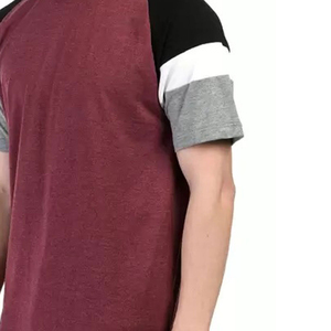 Camisetas de Manga Corta con Cuello Redondo de Punto Sólido para Hombre AZORES SPORTS de Alta Calidad al por Mayor |   Parte Delantera 100% Algodón Transpirable - Product Image 3