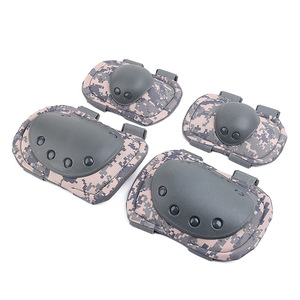 Genouillères tactiques de protection pour le cyclisme sportif, genouillères durables et protections pour les genoux pour l'entraînement et la protection en extérieur - Product Image 3