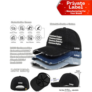 Gorra de Béisbol Elástica Personalizada al por Mayor, OEM, Ajustada, con Parte Trasera Cerrada, Flex Fit, 100% Algodón, Unisex, Deportiva - Product Image 1