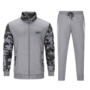 Conjunto Deportivo Informal de Invierno para Hombre, Transpirable, de Secado Rápido, 100% Algodón - Product Image 1