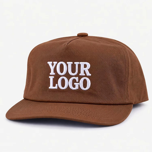 Casquette de baseball personnalisée OEM ODM à 5 panneaux, 100 % coton sergé, respirante, imperméable, sans couture, unisexe, réglable, quatre tailles - Product Image 5
