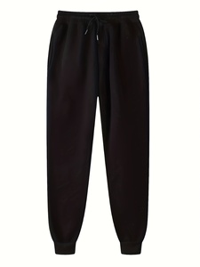 Men Fleece Joggers Wholesale Custom Cotton Sweatpants Heavyweight <b>Winter</b> Streetwear Casual Jogger <b>Trousers</b> - Product Image 3