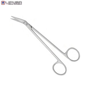LOCKLIN Scissors Fine Operating Scissors Straight Handle <b>Saw</b> Edge 16 cm Cutting <b>Mini</b> Cut Style Medic Instruments - Product Image 4