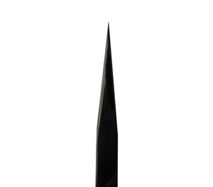 Pinces à cils en acier inoxydable de haute qualité, prise en main solide, durables, pointe droite et courbée - Product Image 1