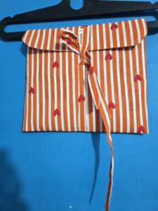 Ensemble de pyjama pour femmes, ensemble de pyjama en coton orange, imprimé cœur mignon, chemise à manches longues boutonnée avec pantalon long pour la Saint-Valentin - Product Image 6