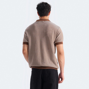 Camisa Casual de Manga Corta para Hombre, con Botones, Tejido de Poliéster Transpirable, Corte Regular, Logotipo Frontal - Product Image 5