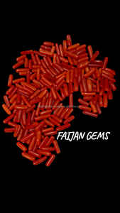 ขายส่งปะการังแดงธรรมชาติทรงหลังเบี้ย รับรองโดยผู้ที่สาม ไม่ผ่านการปรับแต่ง ขนาดปรับแต่งได้ หินสำหรับทำเครื่องประดับเพื่อการบำบัด - Product Image 2