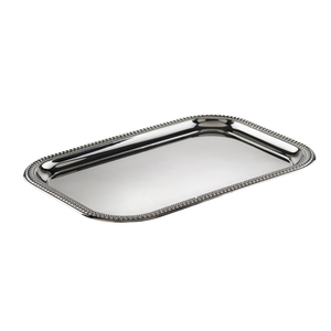 High Quality Polished Stainless Steel Oval Serving <b>Tray</b> Modern <b>Mirror</b> Finish Metal Platter For Home Kitchen And Restaurant Use - Product Image 2