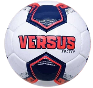 Balón de Fútbol Vigora de Alta Calidad, Blanco, Rojo y Negro, para Entrenamiento en Interiores/Exteriores, Duradero, Embalaje Personalizado - Product Image 2