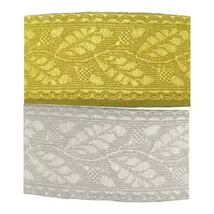 Encaje Trenzado Dorado Francés al por Mayor, Flecos OEM para Decoración de Prendas Ceremoniales, Ribete de Encaje Trenzado de Calidad Artesanal - Product Image 4