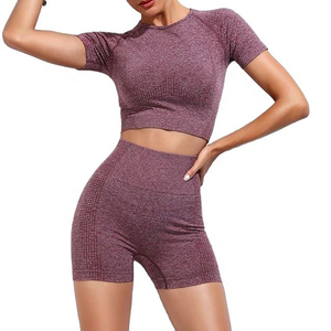 Ropa Deportiva de Primera Calidad, Conjunto de Yoga para Mujer, Ropa Deportiva Más Vendida, Conjuntos de Yoga para Correr y Hacer Ejercicio a Precio de Mayoreo - Product Image 2