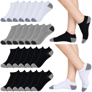 Calcetines Tobilleros de Moda 2026, Color Sólido, Algodón Transpirable, Finos, Tejidos, para Uso Diario Informal, Estilo Verano para Adultos - Product Image 1