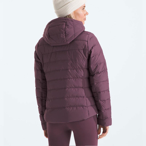 <b>Women</b> Slim Fit <b>Puffer</b> <b>Jacket</b> Warm Quilted Winter Coat Lightweight Insulated Outerwear Wind Resistant Full Zip Stand Collar - Product Image 2