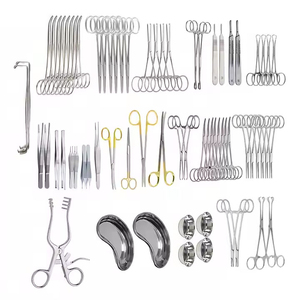 Juego de Instrumentos Quirúrgicos de Acero Inoxidable de Grado Médico, Kit de Herramientas Profesionales para Trabajo Clínico y Quirúrgico - Product Image 1