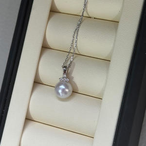 Collier de perles naturelles pour bébé, perles de riz de 4-5 mm, pendentif universel détachable de 9-10 mm, accessoire de mode polyvalent pour plusieurs occasions - Product Image 3