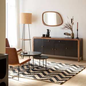 Aparador redondo de madera de mango Vandana Prime Aston - Product Image 1