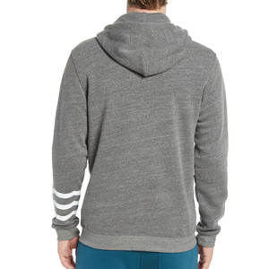 Sweat à capuche zippé pour homme au design tendance, prix avantageux pour les acheteurs en gros / prix d'usine, avec cordons de serrage et capuche réglable, vêtement décontracté - Product Image 2